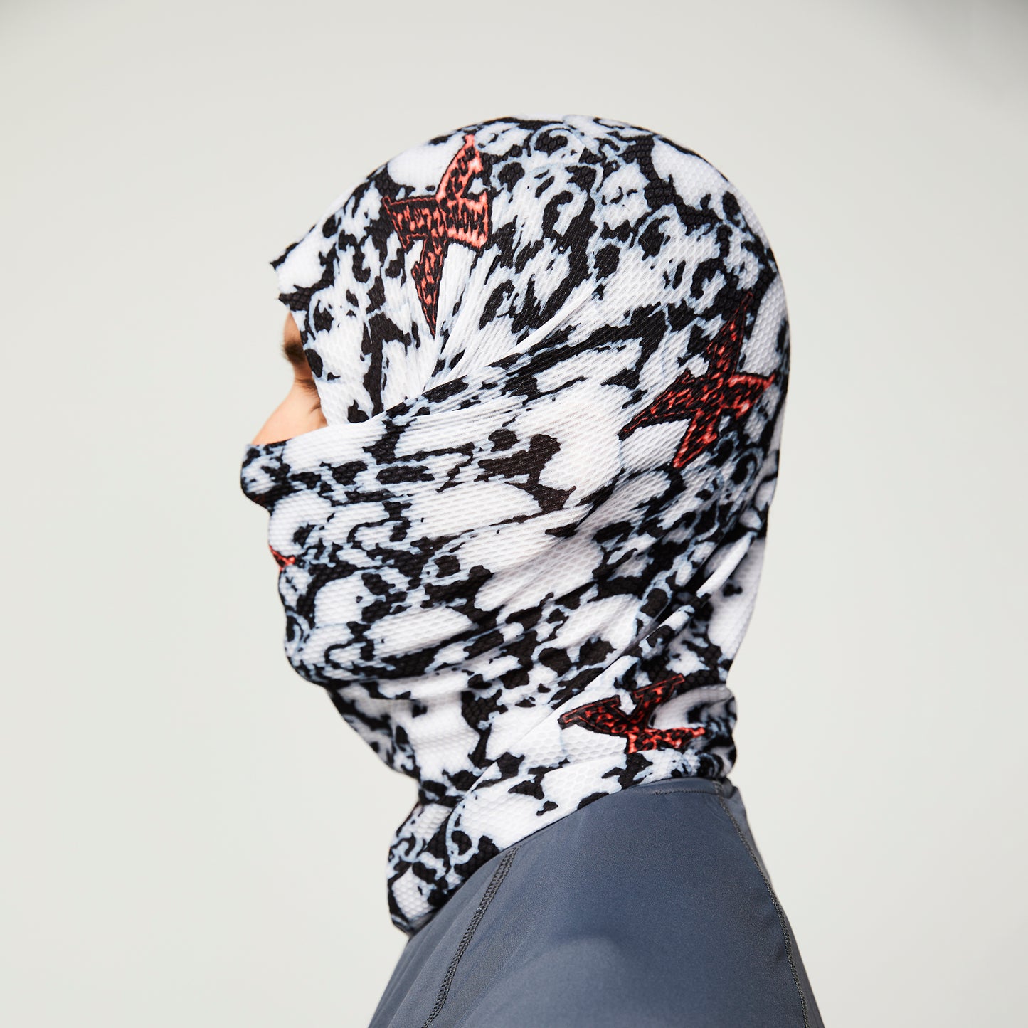 Mesh Head Gaiter – Boneyard White