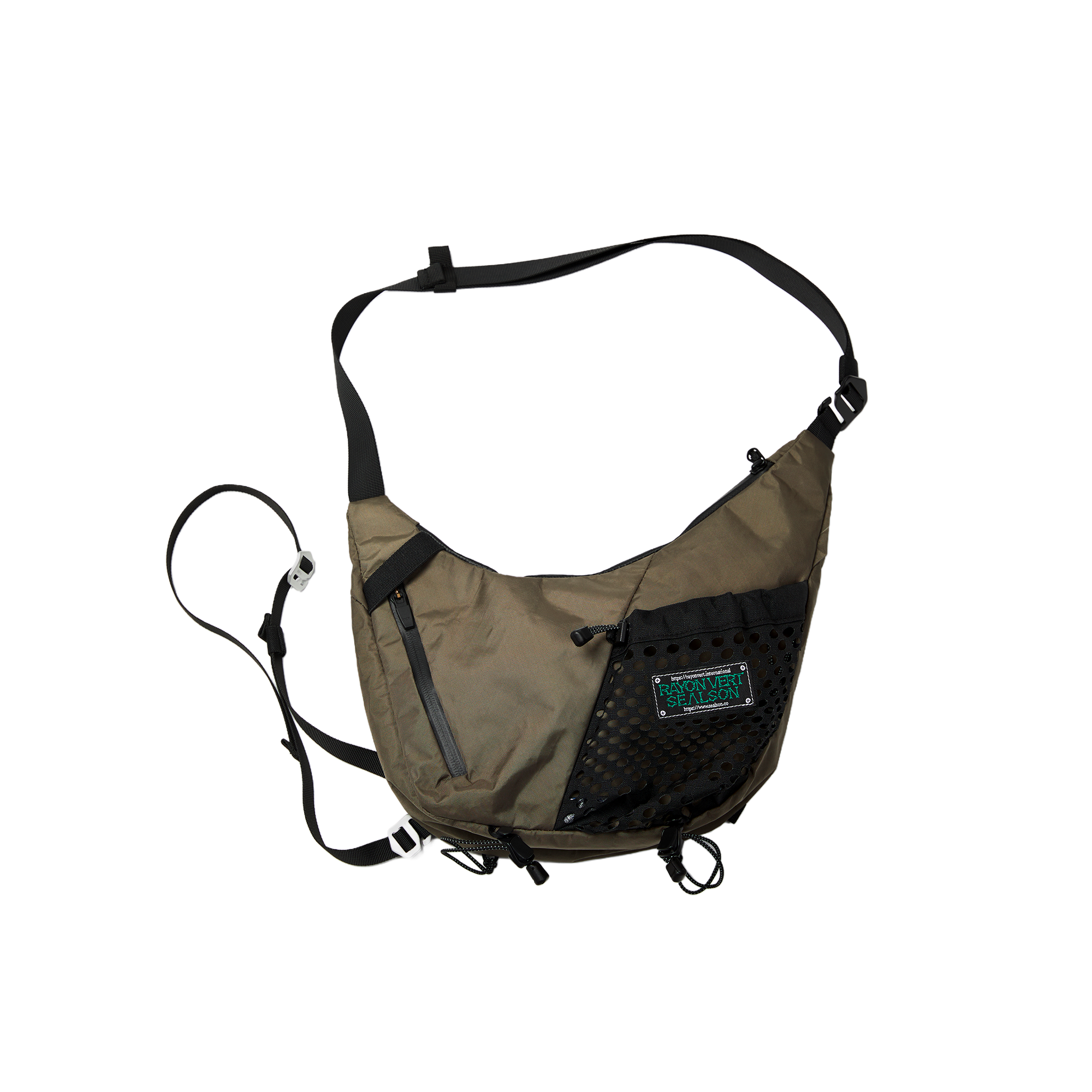 rayon vert sealson ウエストポーチ＆ボトル Sealson & Rayon Vert – Xbody Bag - Ranger Green