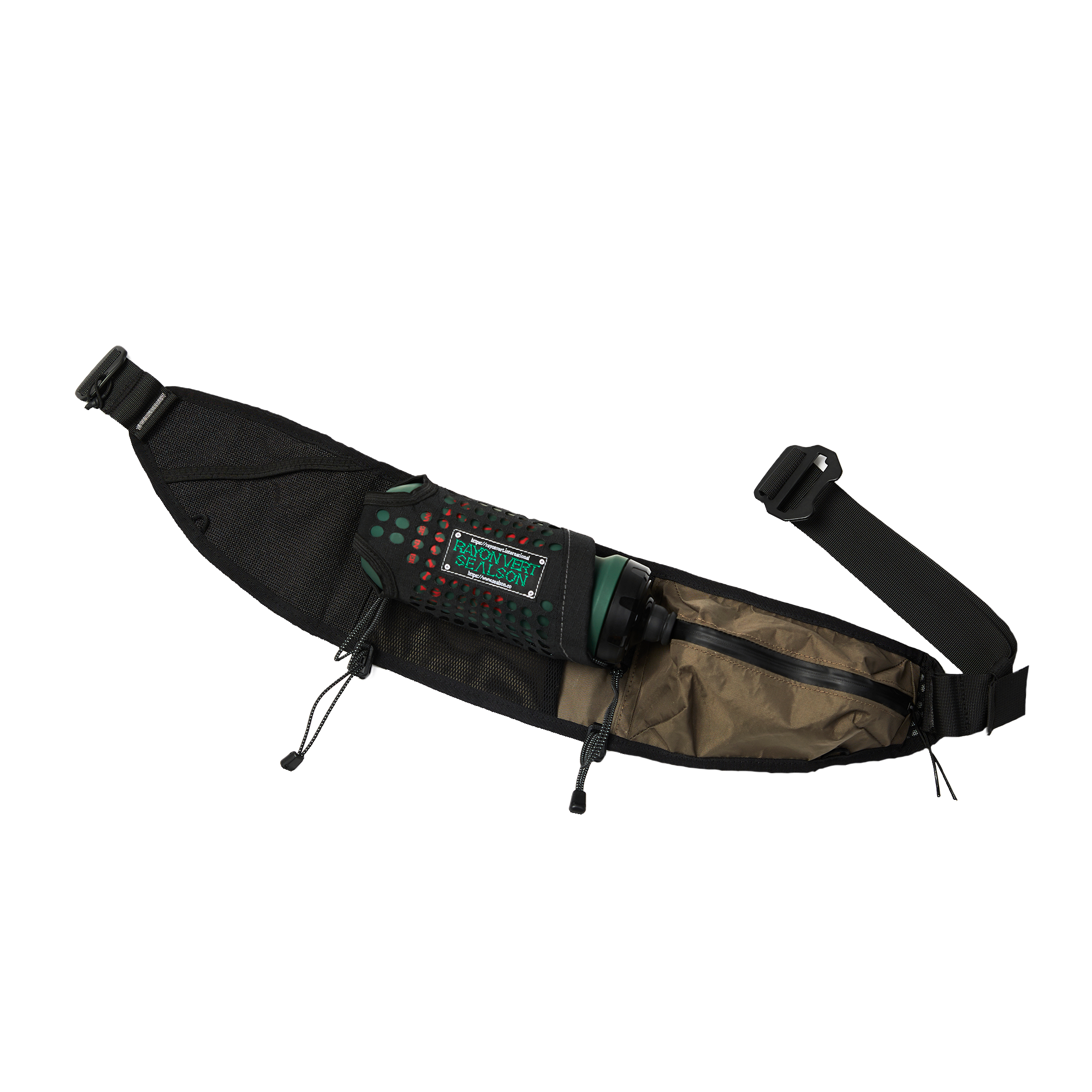 rayon vert sealson ウエストポーチ＆ボトル Sealson & Rayon Vert – Hydrobelt – Ranger Green