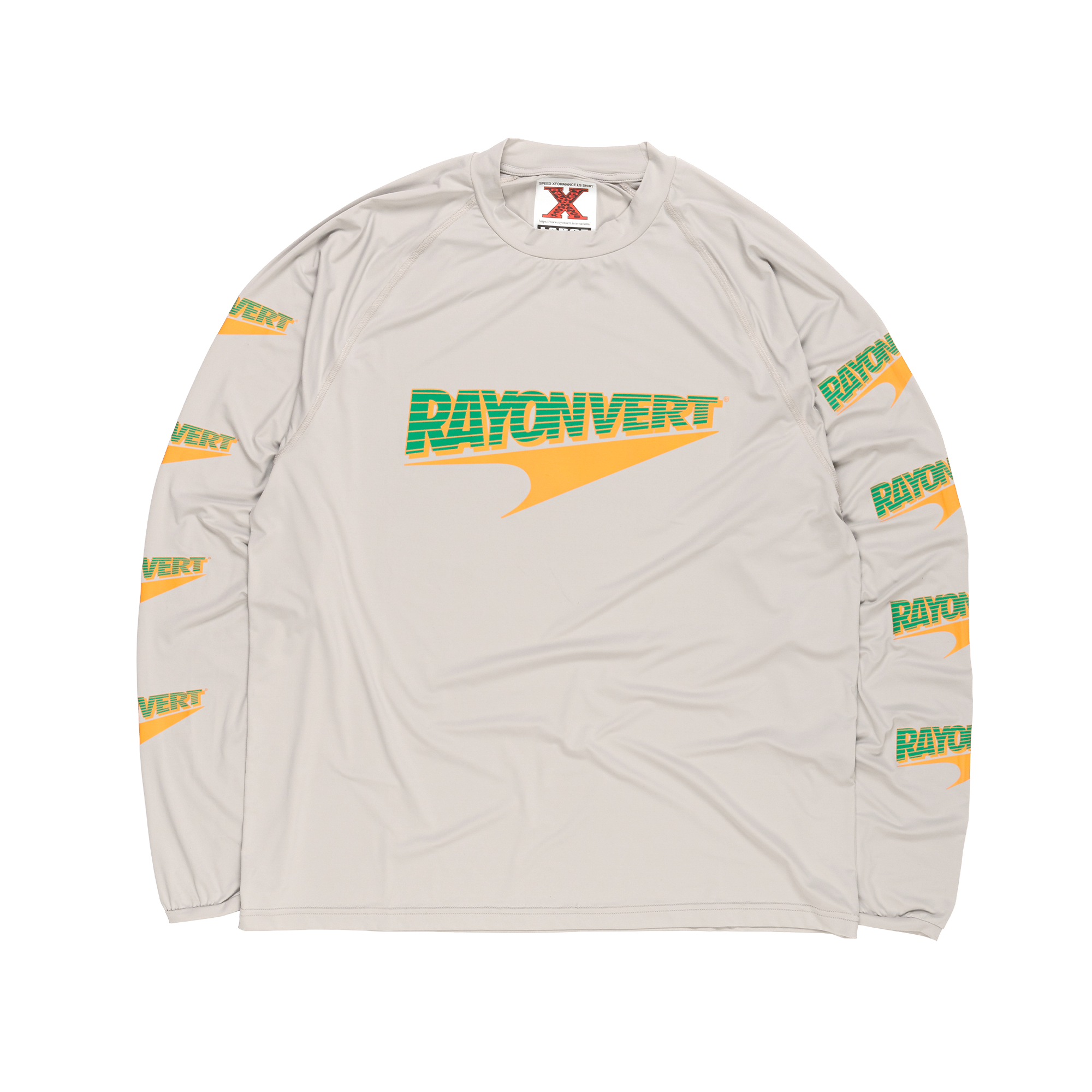 Speed Xformance LS Shirt – Cool Gray – Rayon Vert