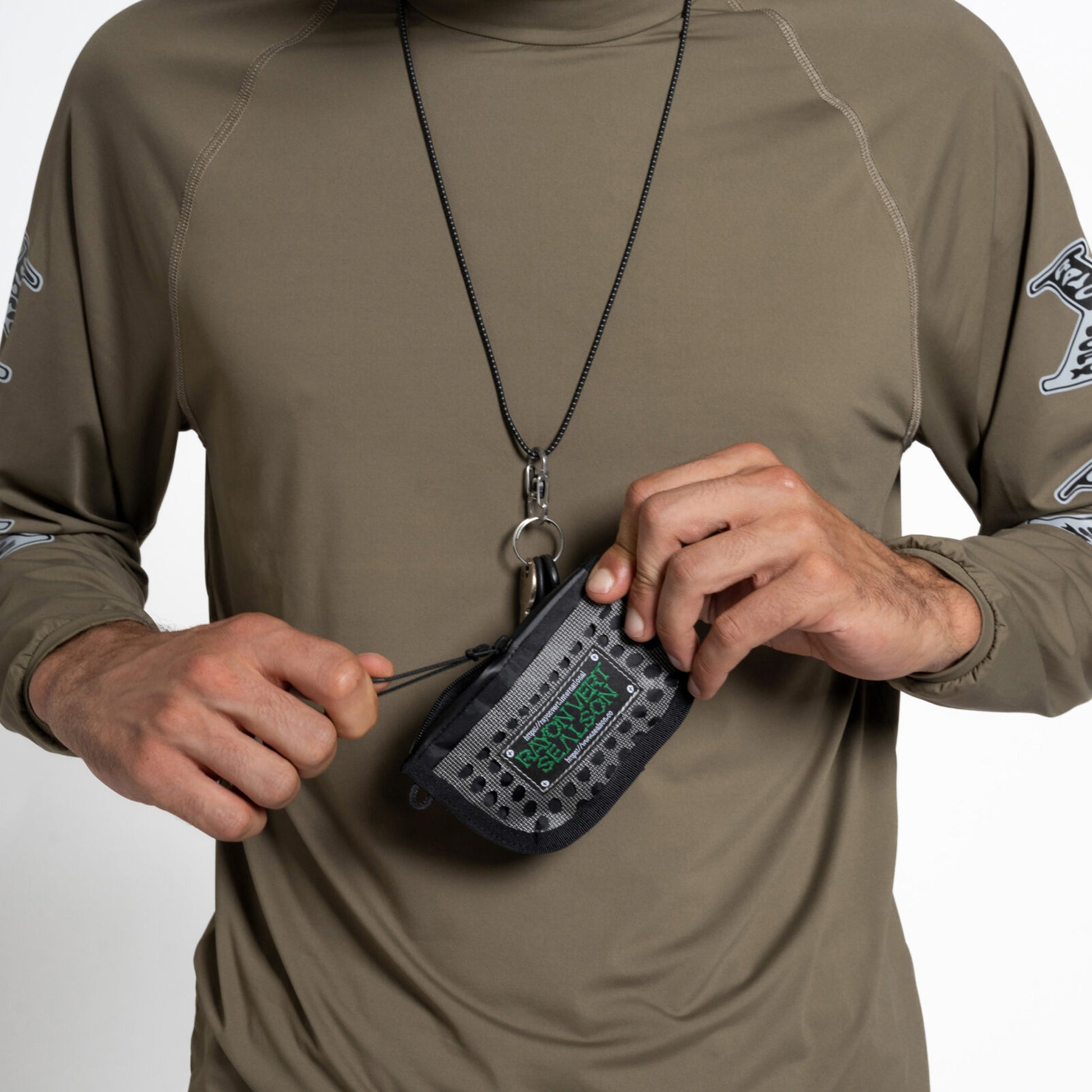 Sealson & Rayon Vert – Mesh Wallet Black - Ecopak™ / ULTRA™