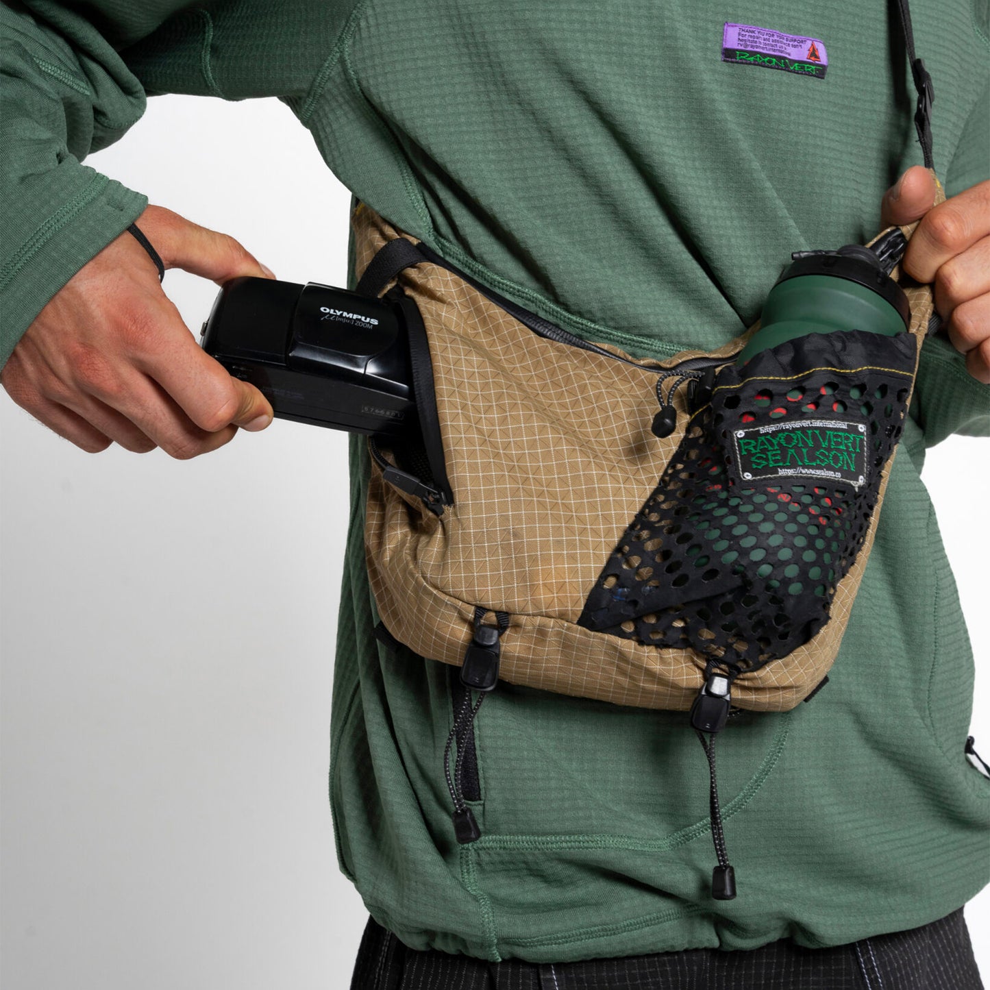 Sealson & Rayon Vert – Xbody Bag Khaki - UHMWPE / Ecopak™