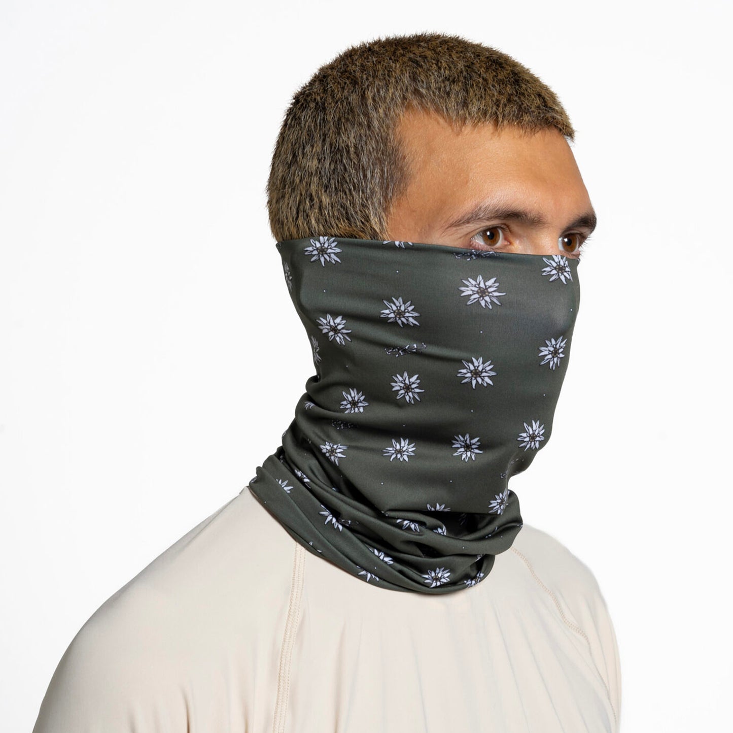 Head Gaiter – Edelweiss Green