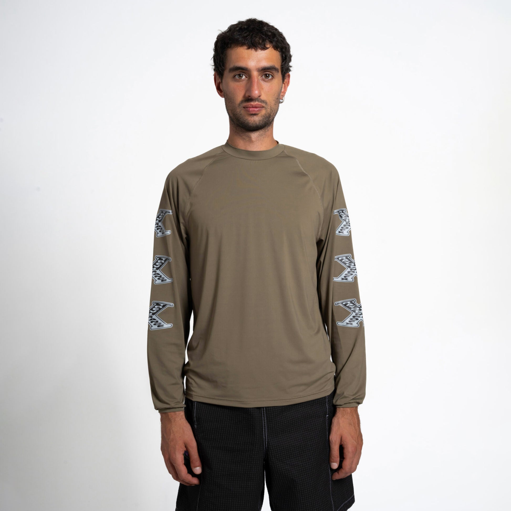 Edge Xformance LS Shirt – Vomit Brown