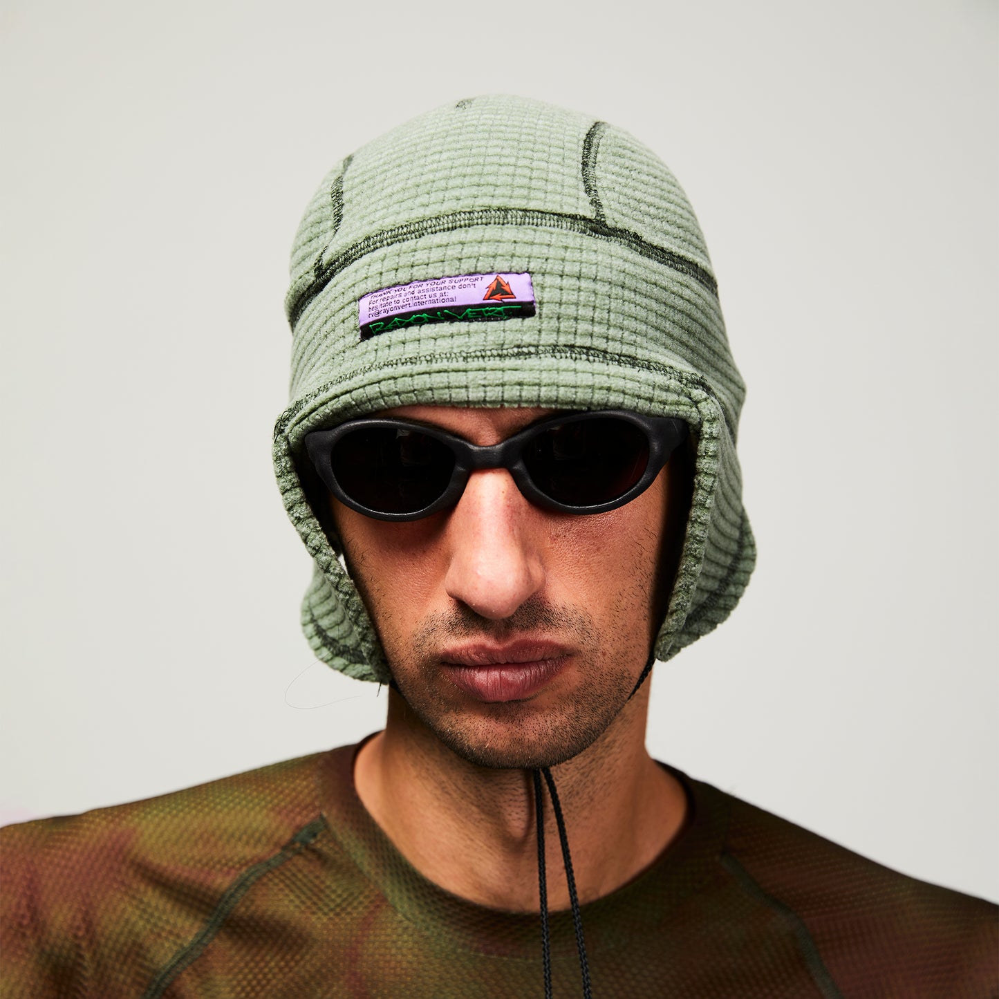 Lahmacun Grid Hat – Lichen Green