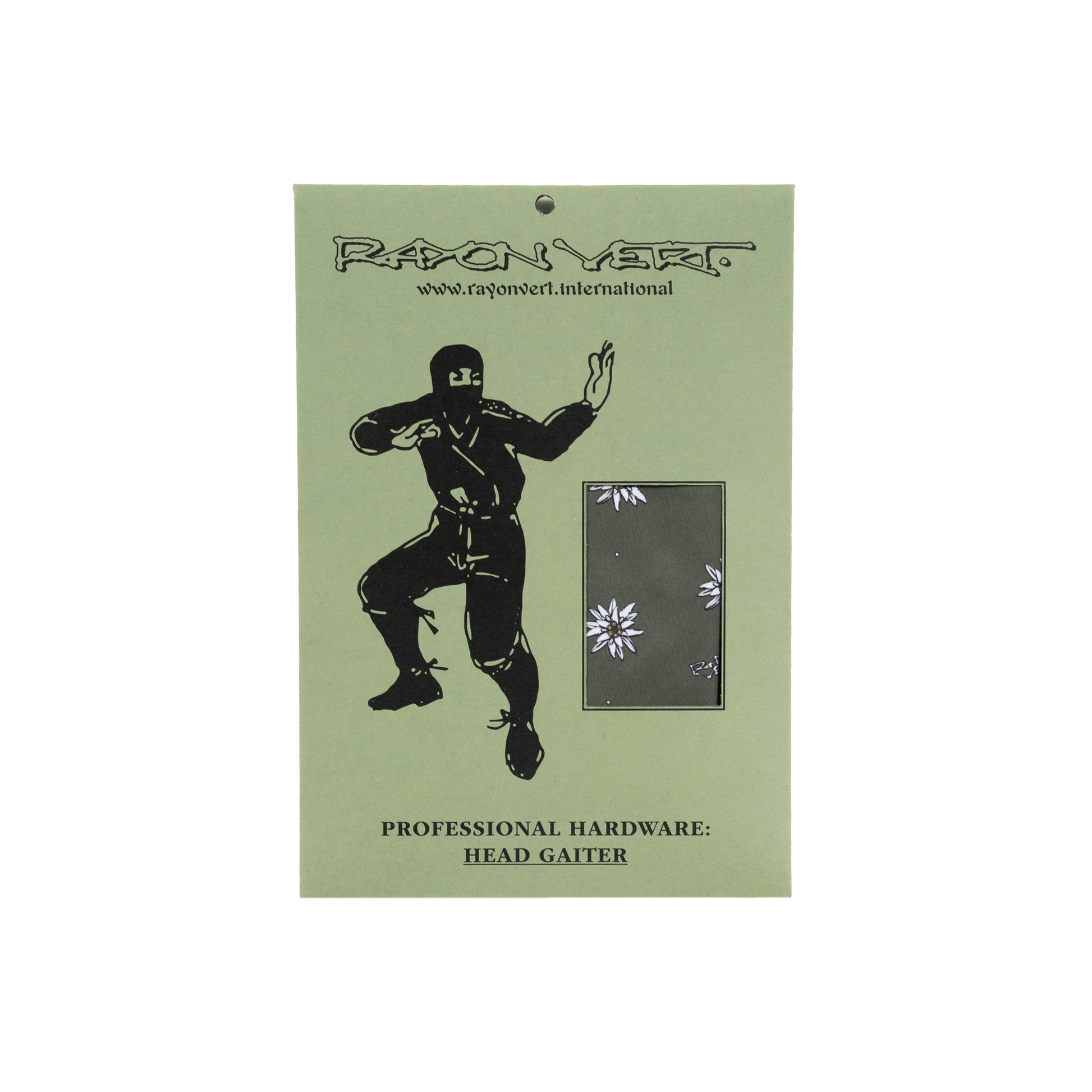 Head Gaiter – Edelweiss Green