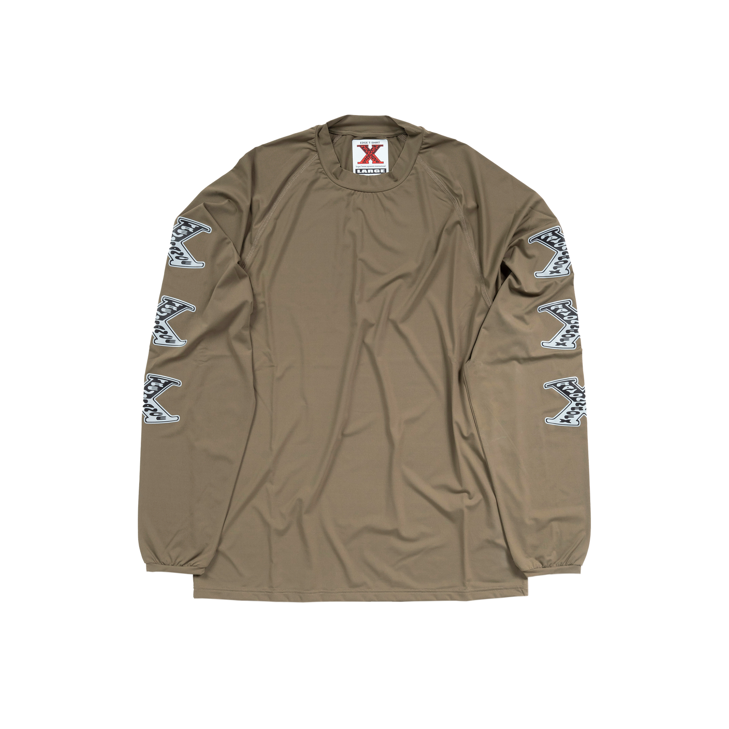 Edge Xformance LS Shirt – Vomit Brown
