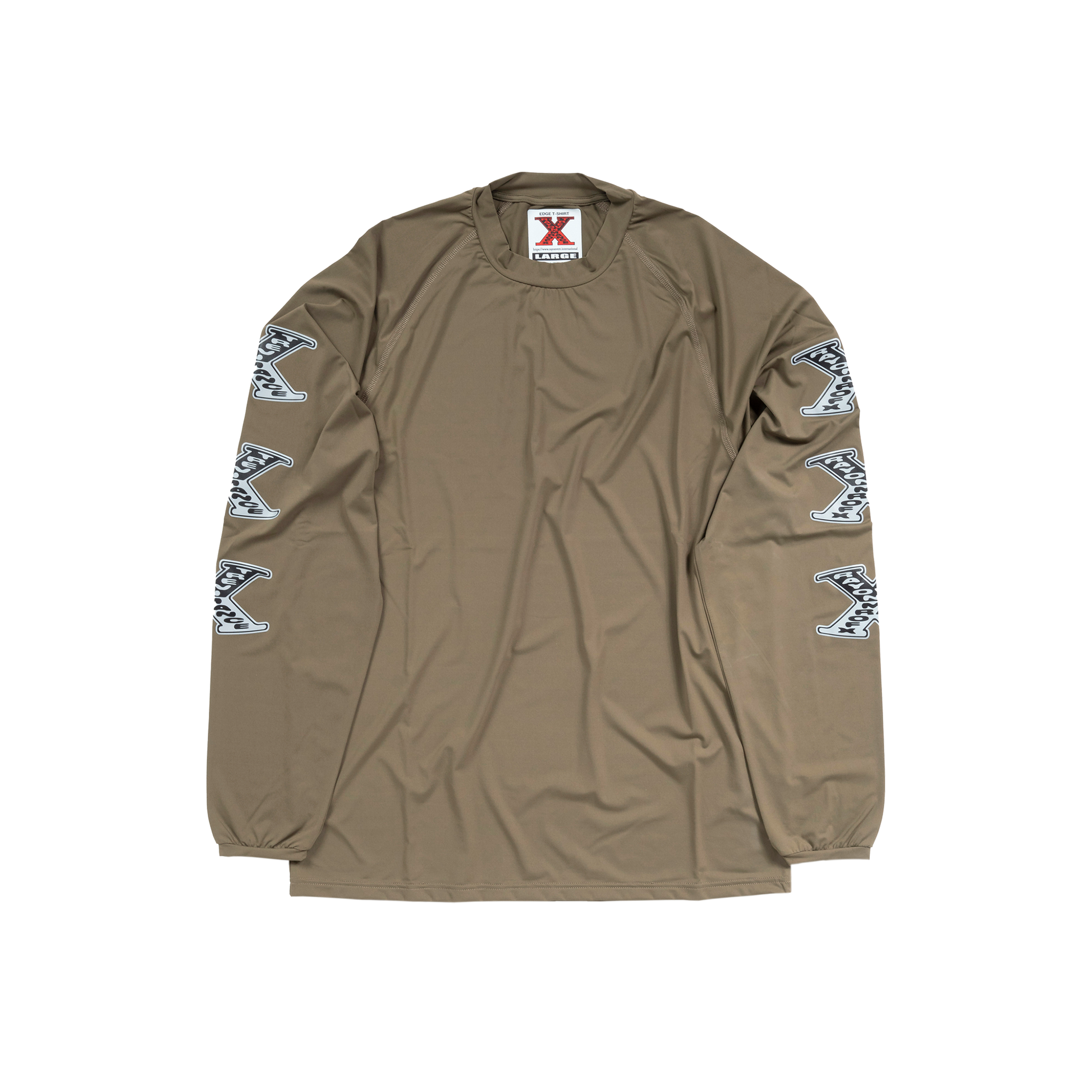 Edge Xformance LS Shirt – Vomit Brown