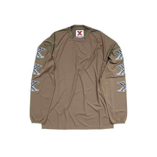 Edge Xformance LS Shirt – Vomit Brown