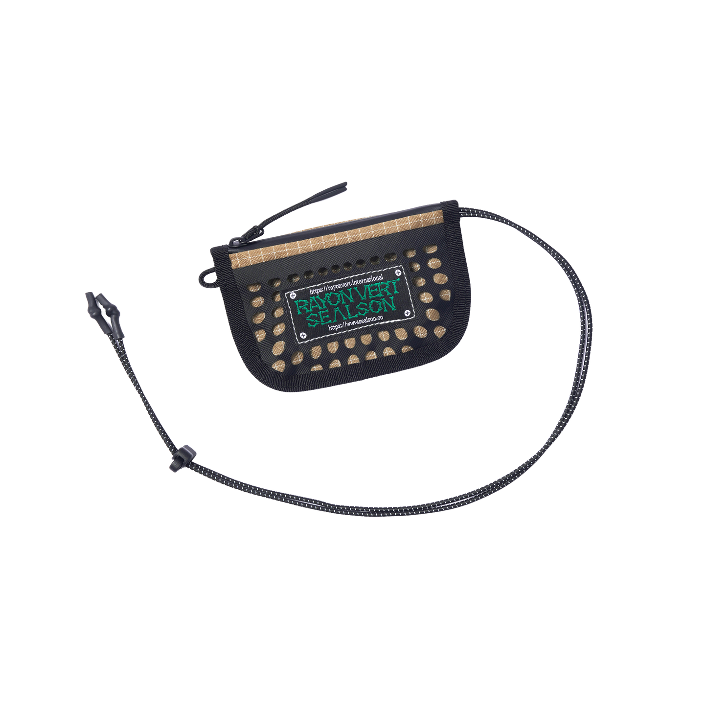 Sealson & Rayon Vert – Mesh Wallet Khaki - UHMWPE / Ecopak™
