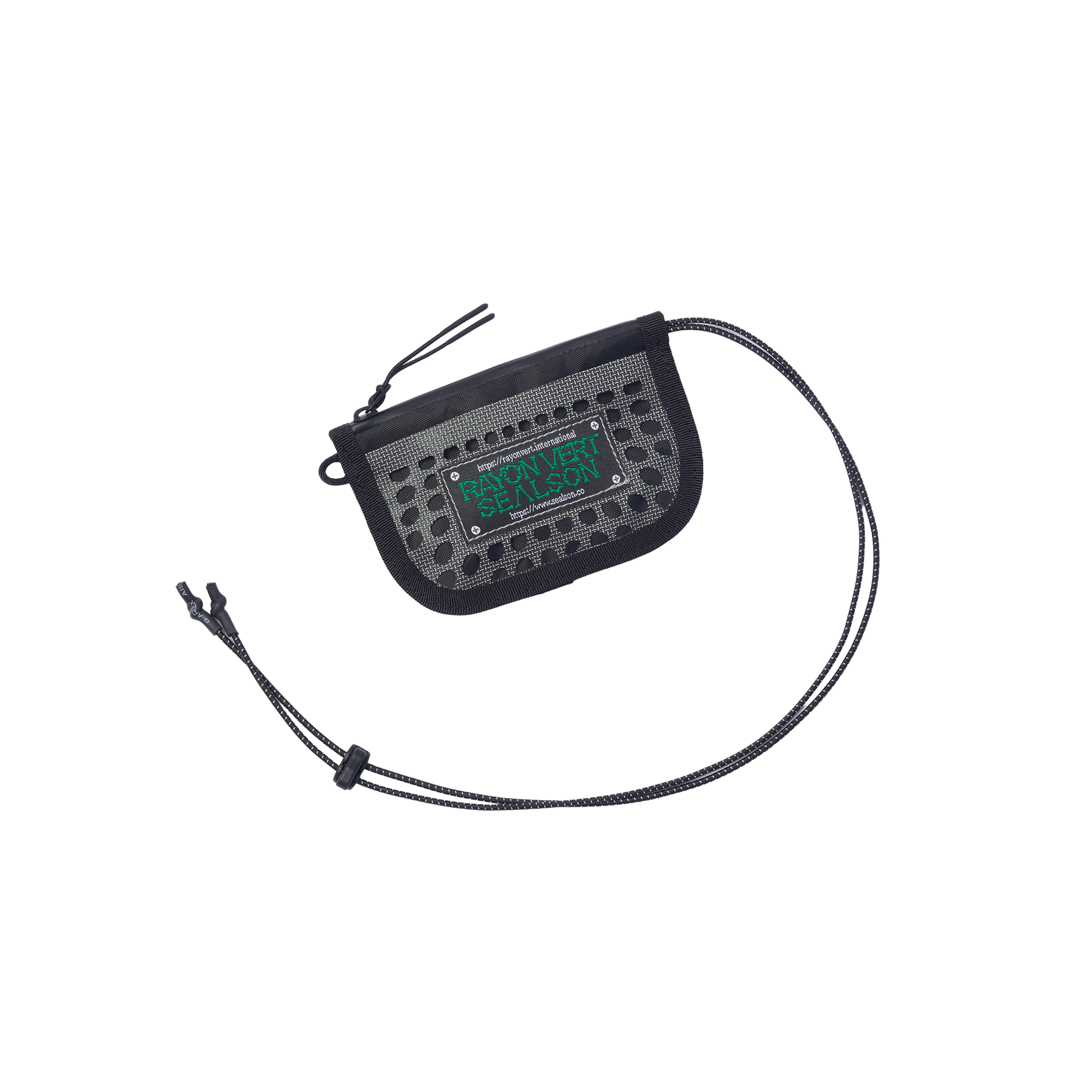 Sealson & Rayon Vert – Mesh Wallet Black - Ecopak™ / ULTRA™