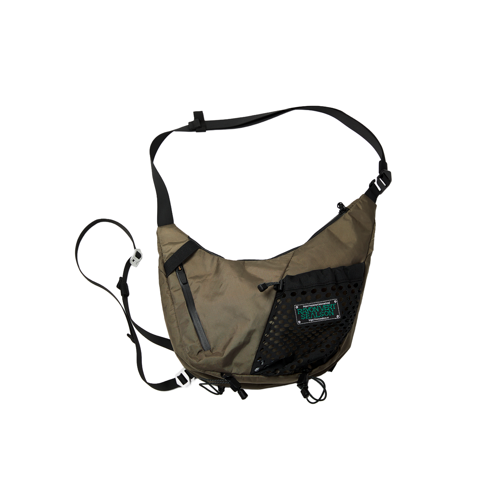 rayon vert sealson ウエストポーチ＆ボトル Sealson & Rayon Vert – Xbody Bag - Ranger Green