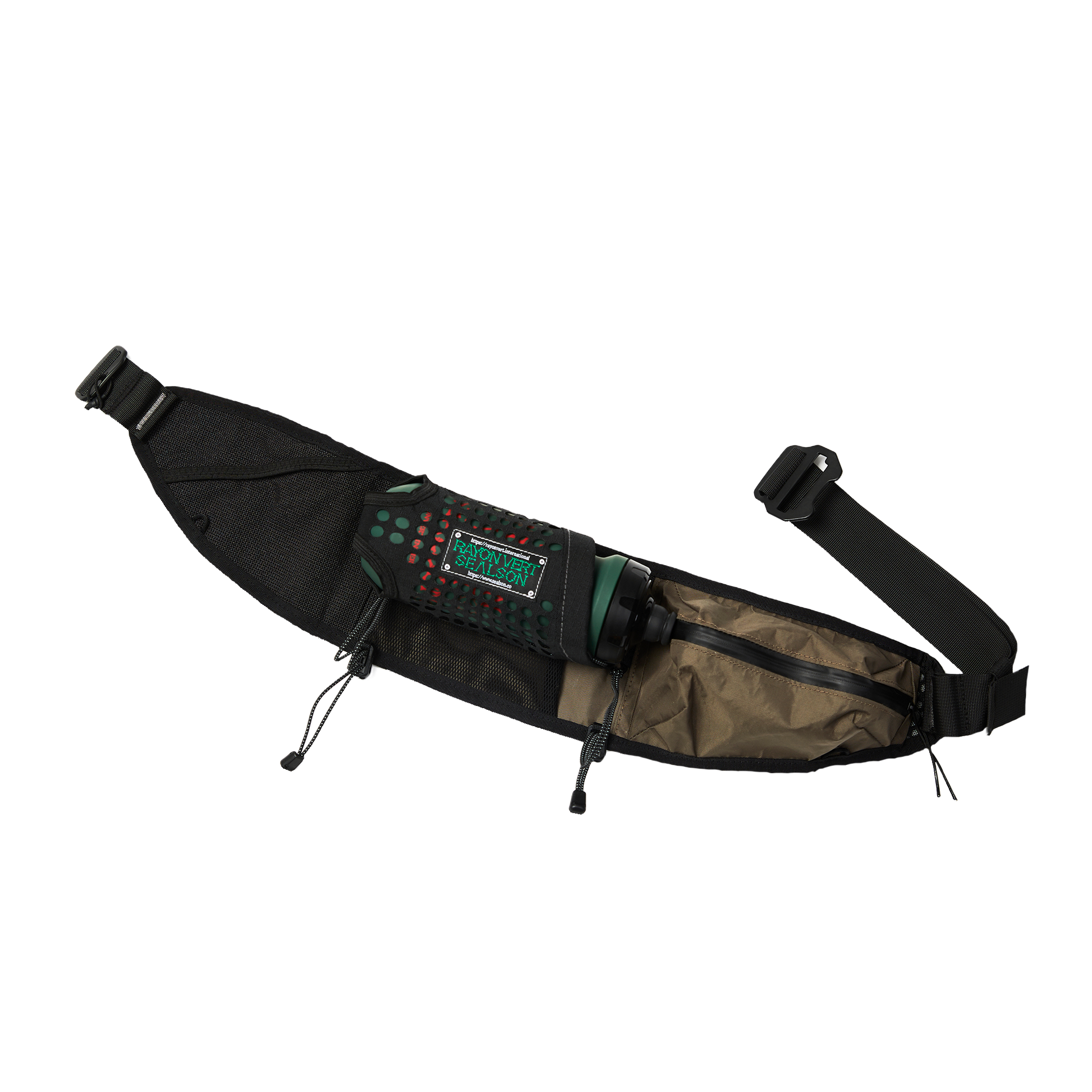 rayon vert sealson ウエストポーチ＆ボトル Sealson & Rayon Vert – Hydrobelt – Ranger Green