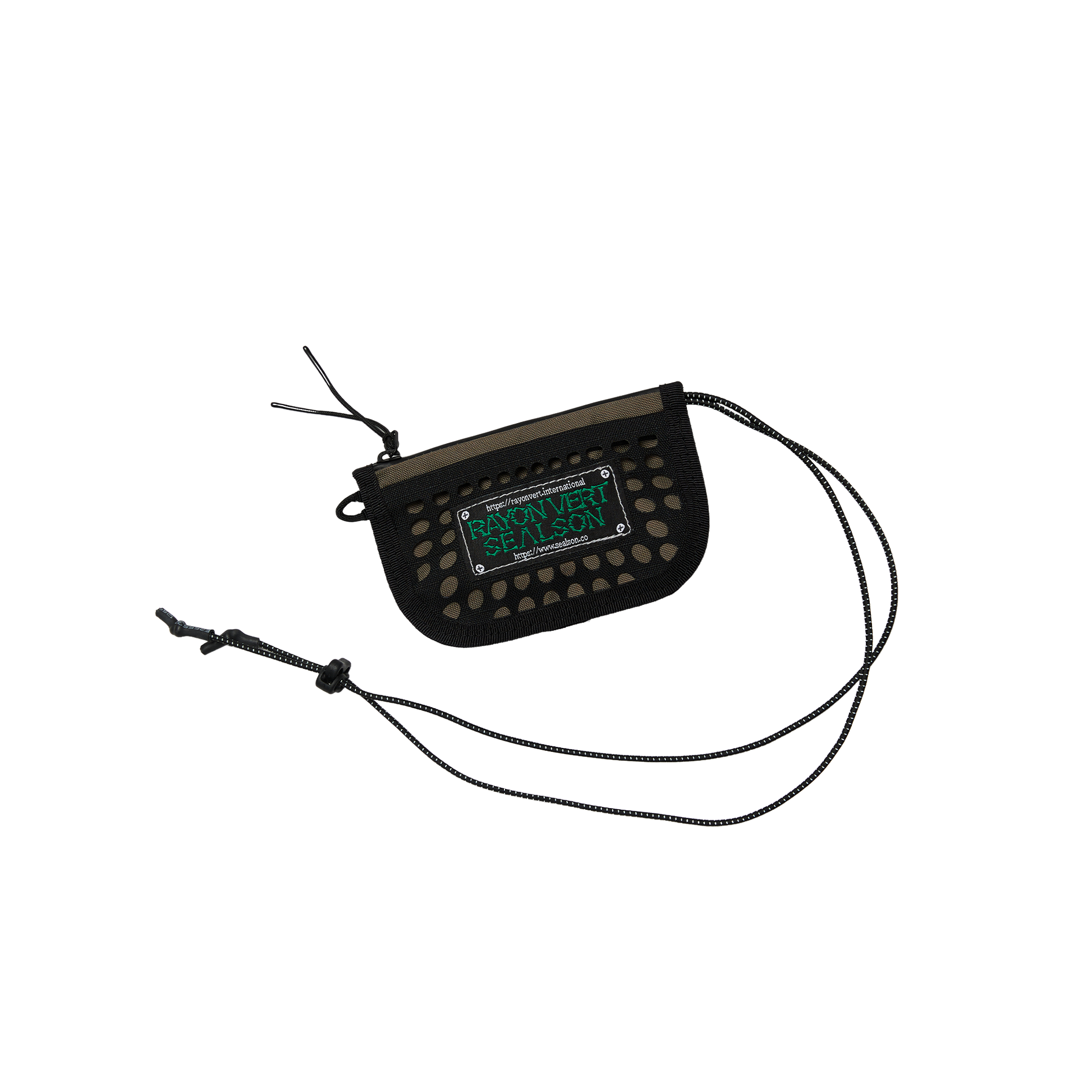 Sealson & Rayon Vert – Mesh Wallet - Ranger Green