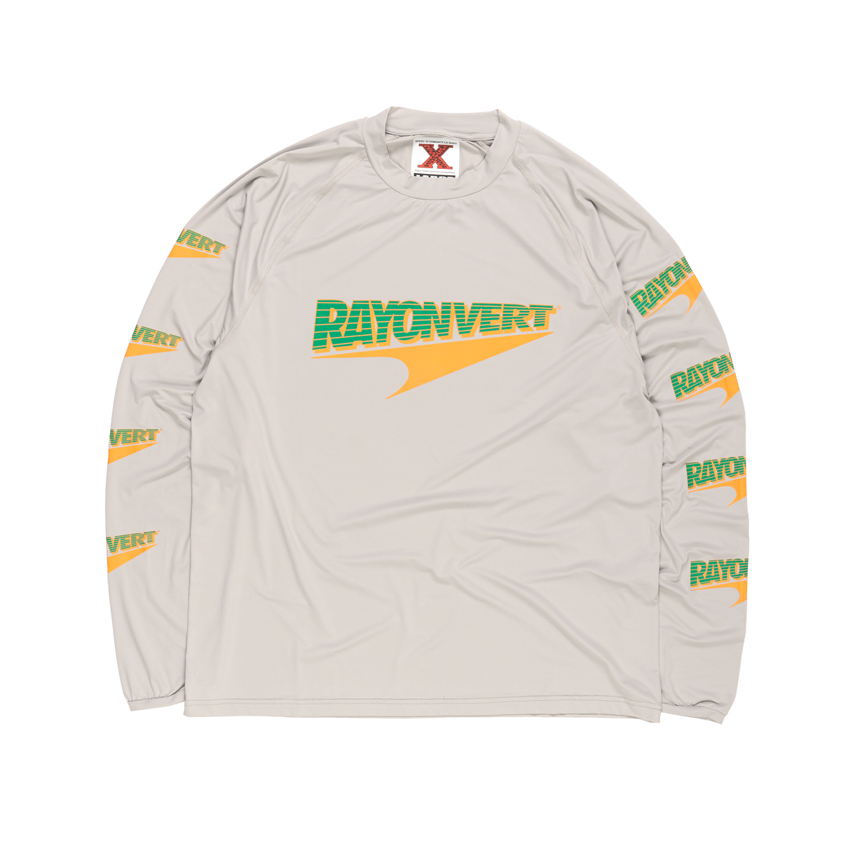 Speed Xformance LS Shirt – Cool Gray – Rayon Vert