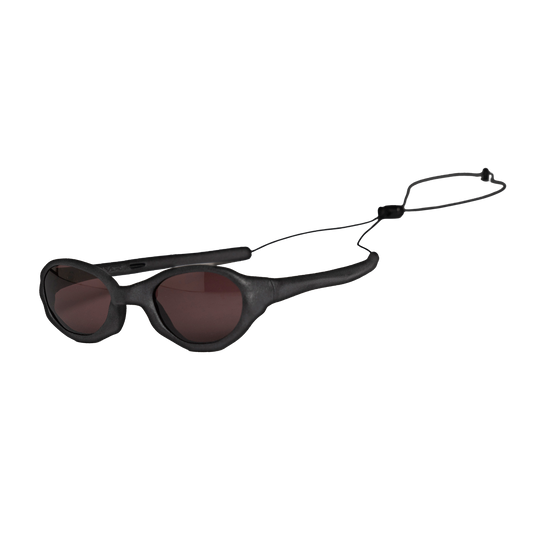 Wormholes Sunglasses – Vulcanic Black / Pyrope Red