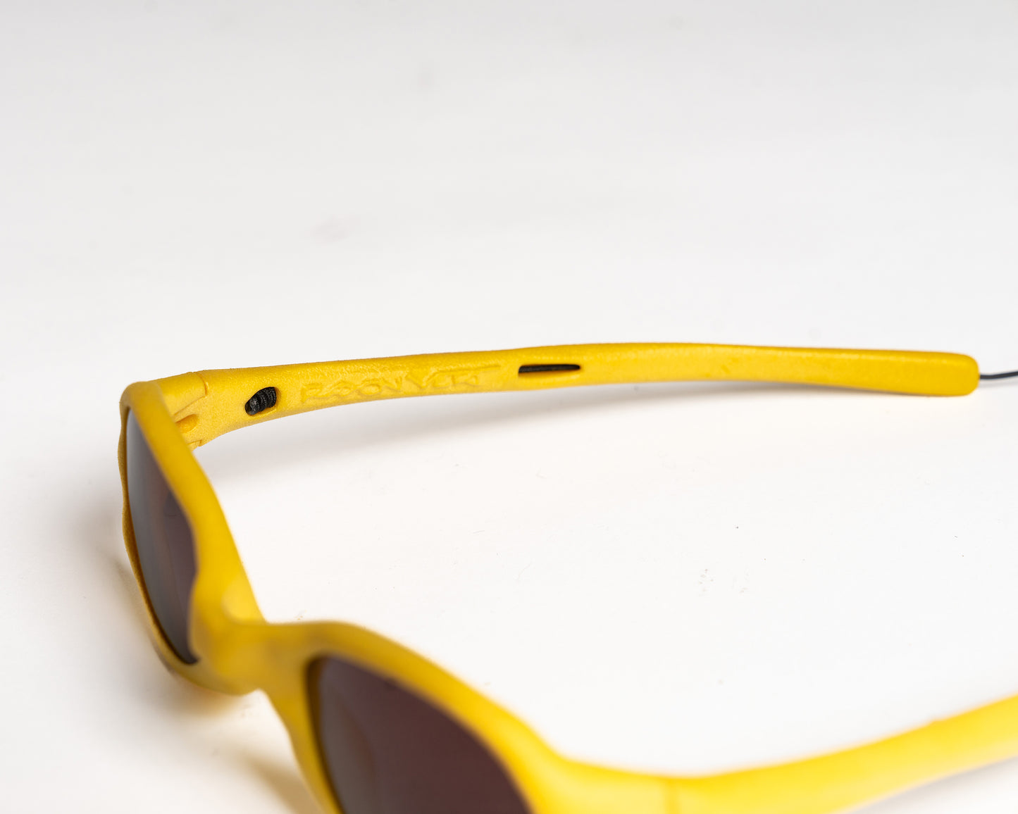 Wormholes Sunglasses – Mustard Yellow / Pyrope Red