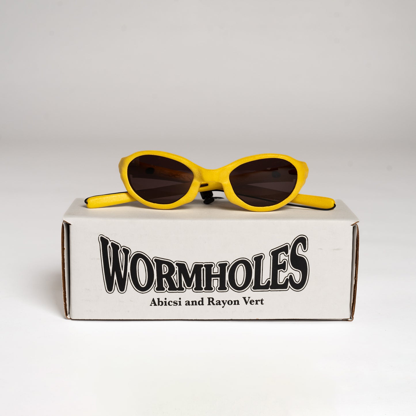 Wormholes Sunglasses – Mustard Yellow / Pyrope Red