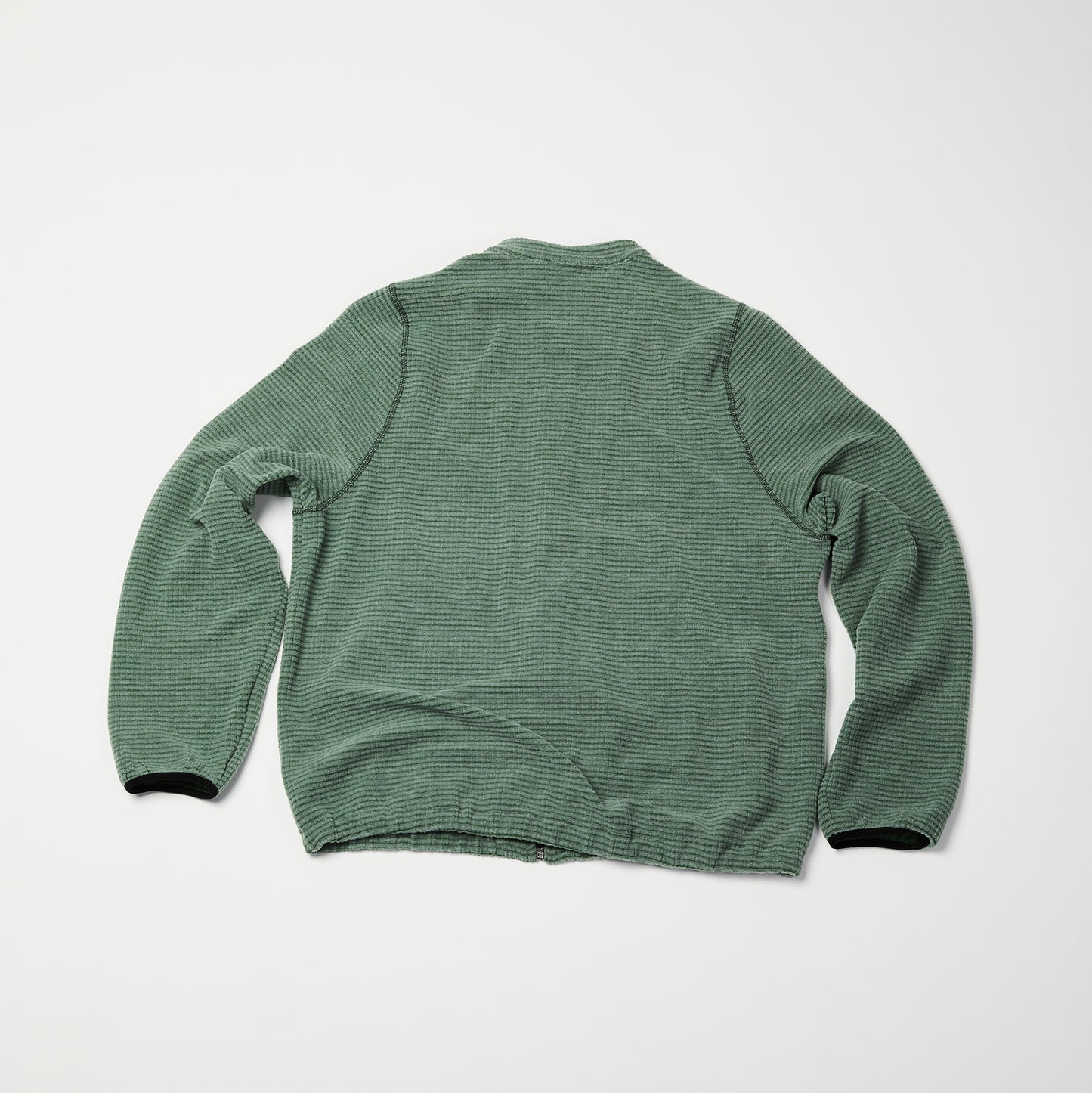 Becco Grid Fleece – Lichen Green