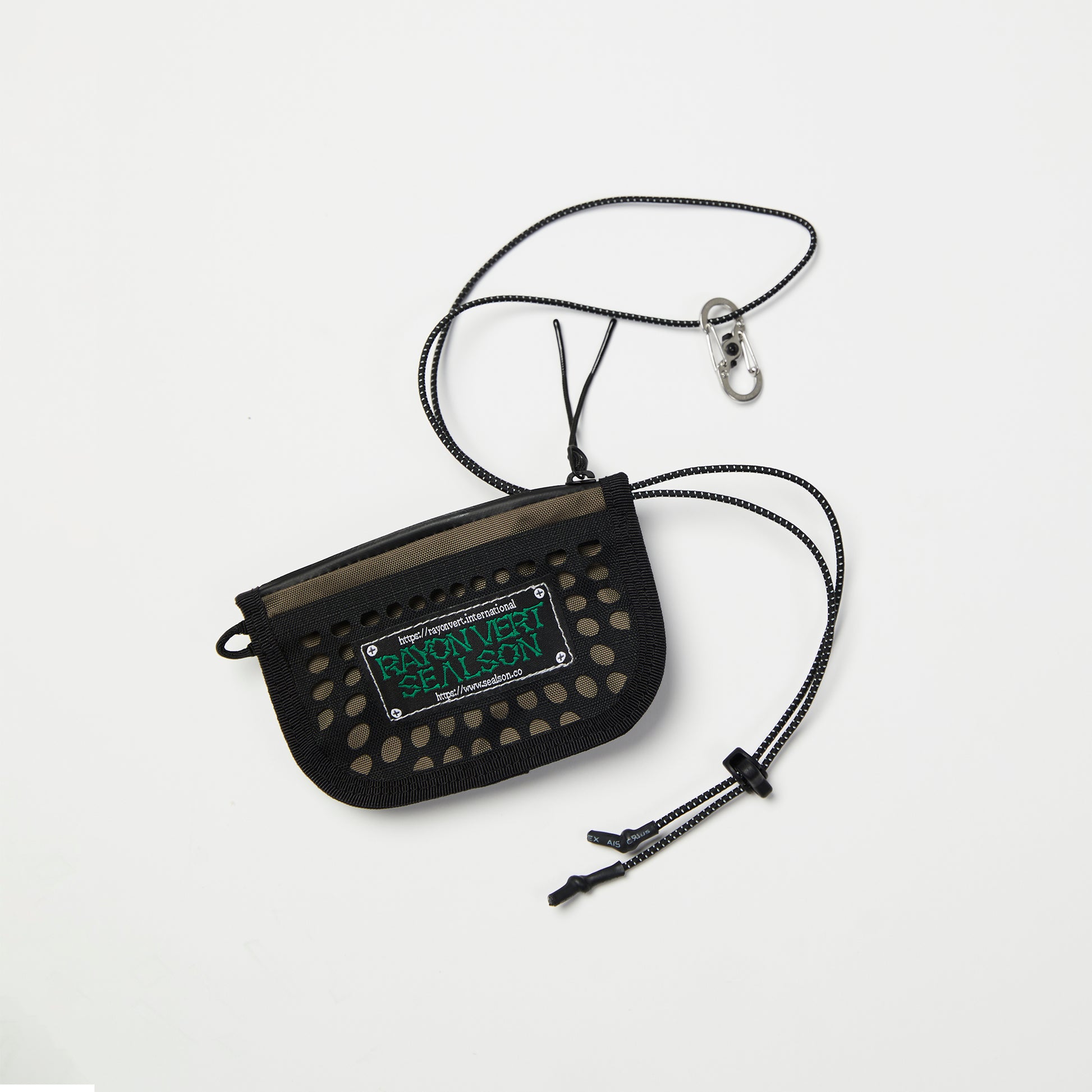 Sealson & Rayon Vert – Mesh Wallet - Ranger Green