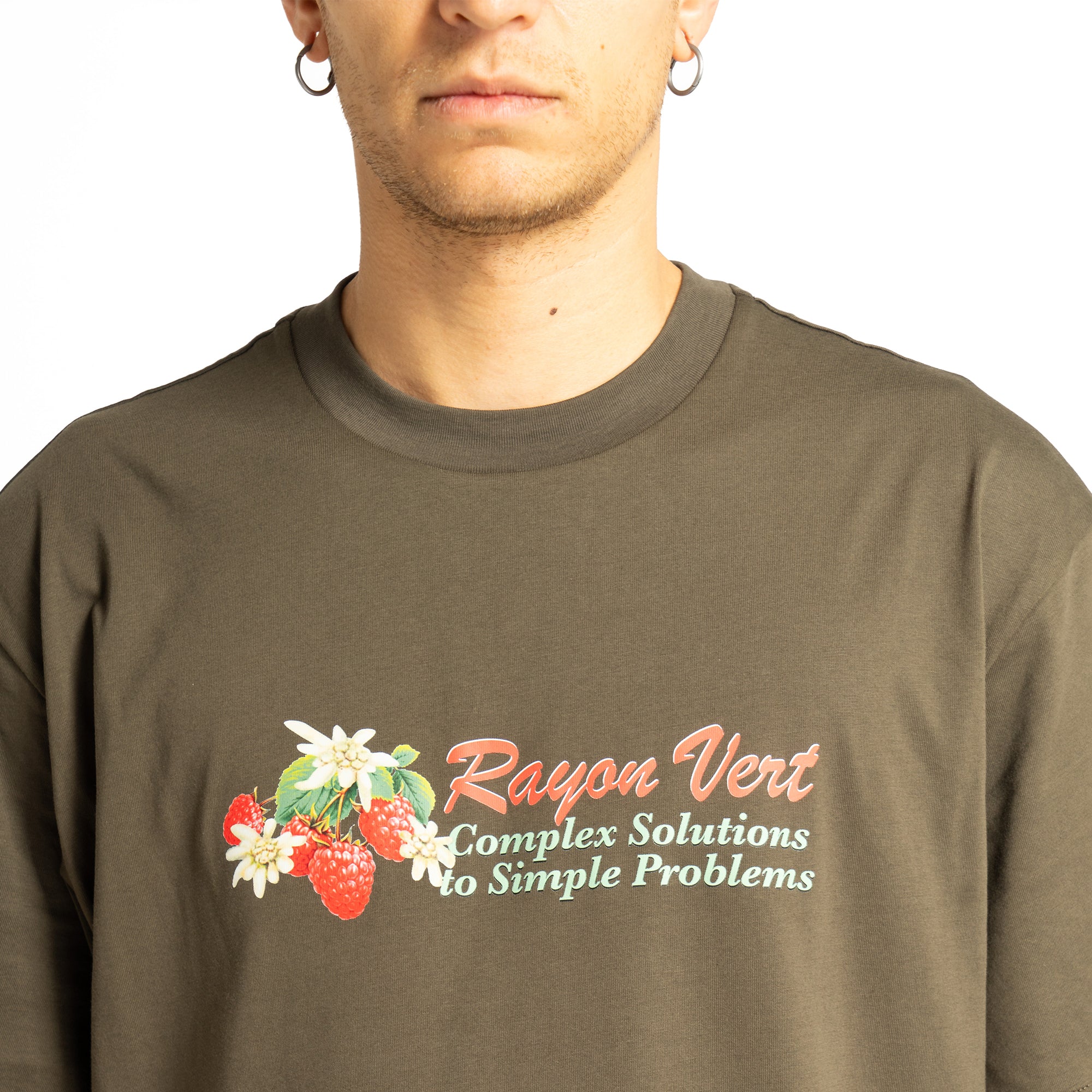 Malina T-Shirt – Bark Brown – Rayon Vert