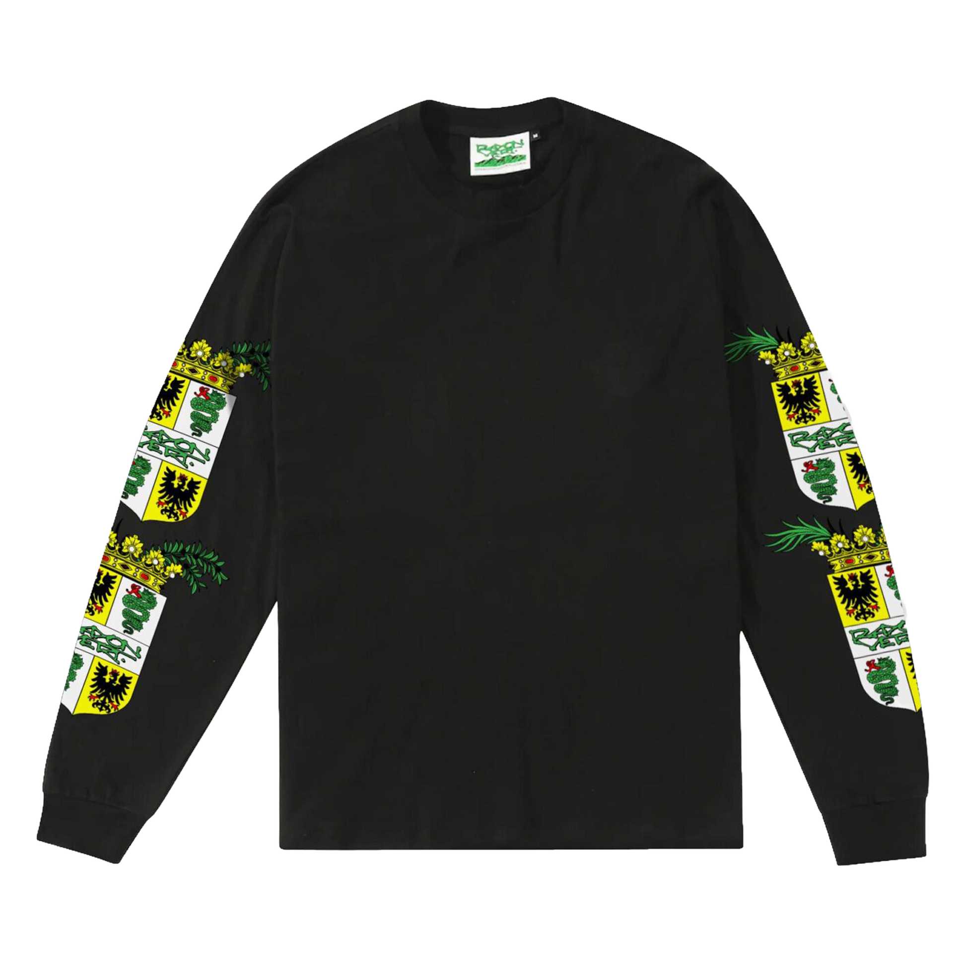 Coat Of Arms LS Shirt – Golgotha Black