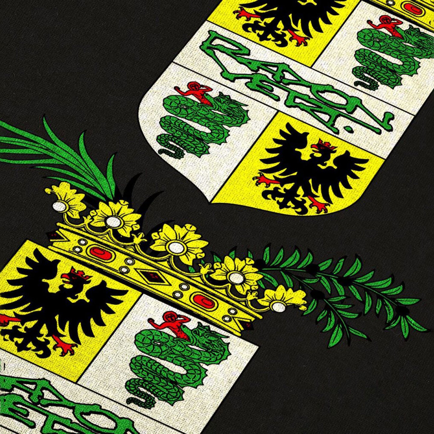 Coat Of Arms LS Shirt – Golgotha Black