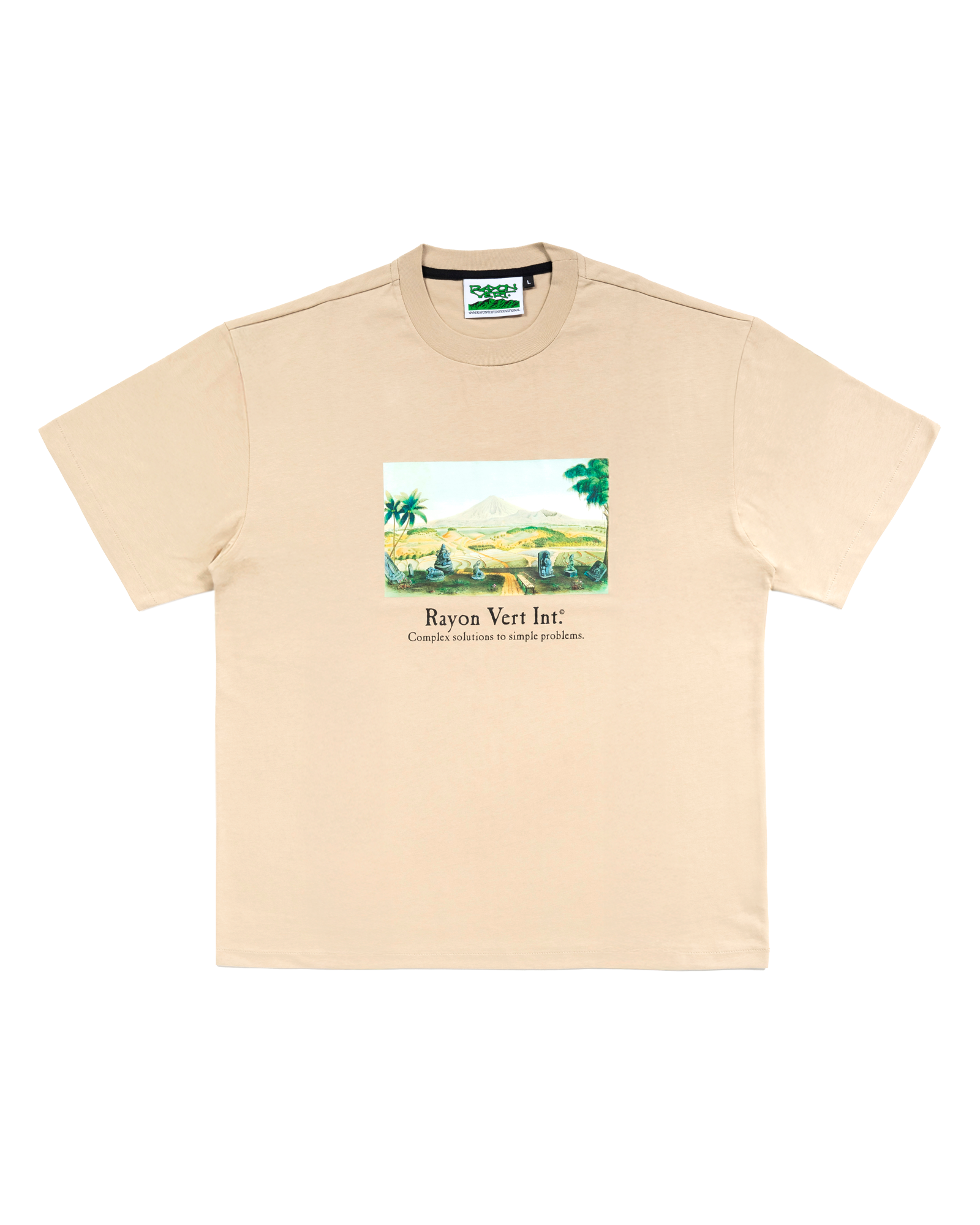 Java T-Shirt – Temple Sand : Rayon Vert